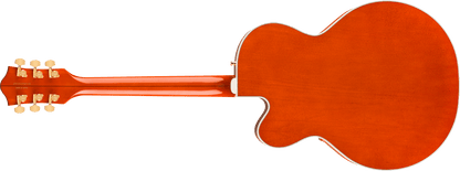 Gretsch Nashville® Hollow Body with String-Thru Bigsby® and Gold Hardware, Ebony Fingerboard, Orange Stain