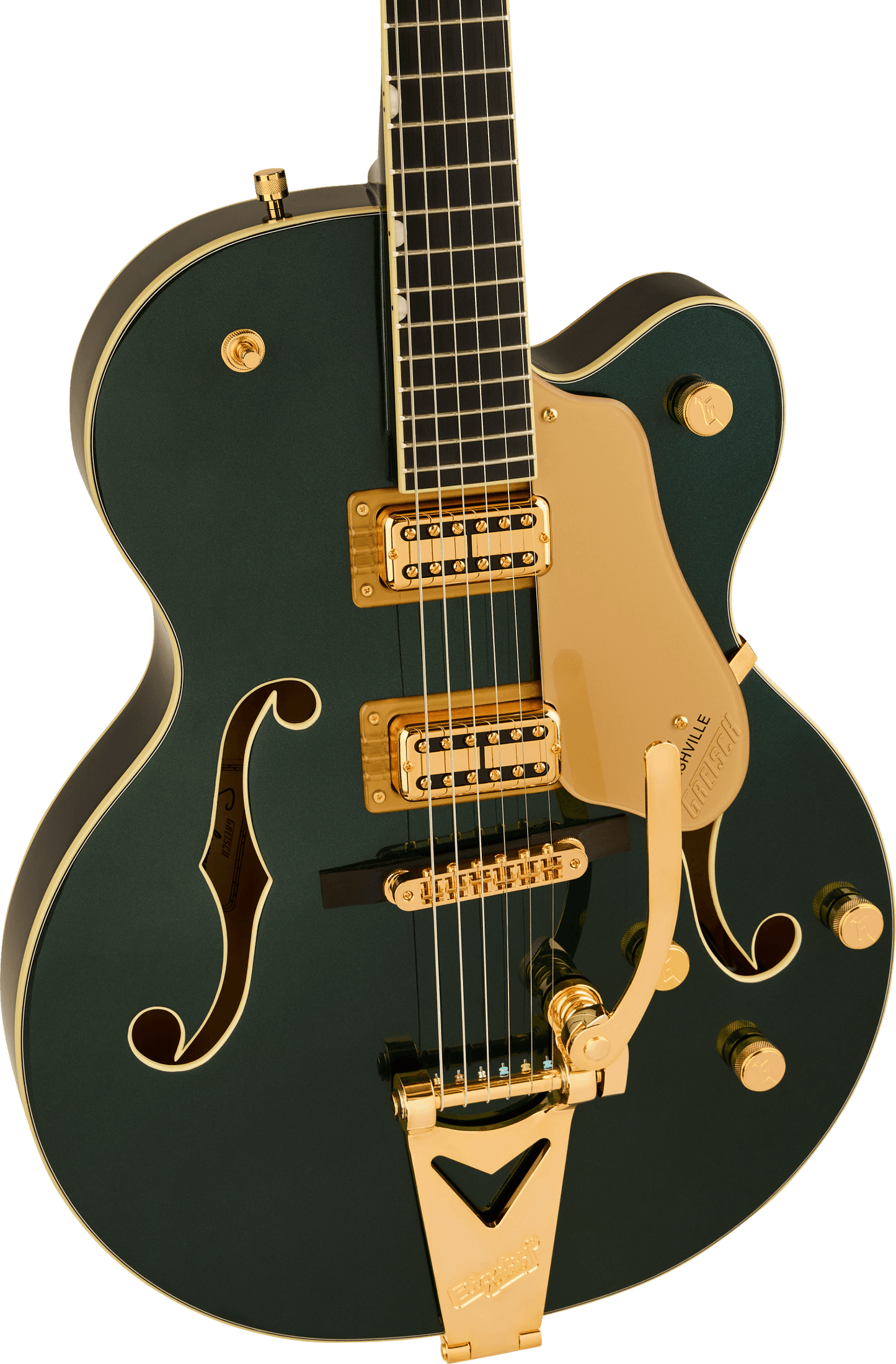 Gretsch  Synchromatic™ Nashville™ Hollow Body Single-Cut with Bigsby®, Ebony Fingerboard, Cadillac Green