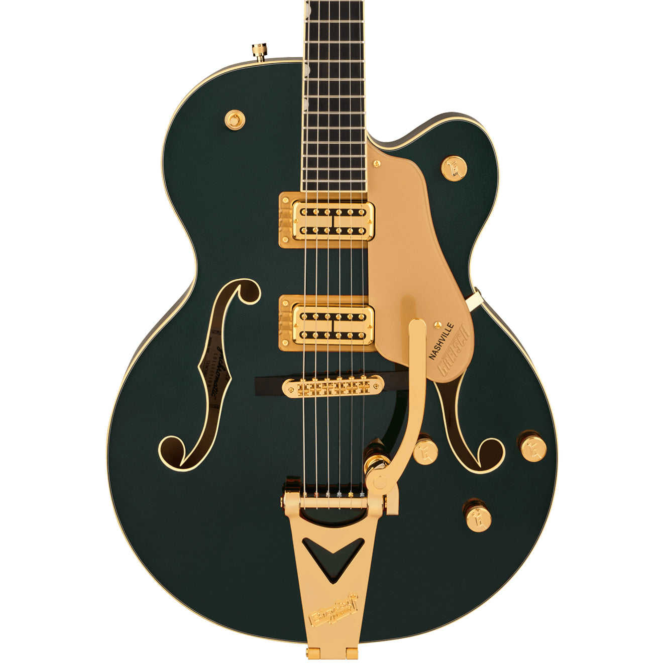 Gretsch  Synchromatic™ Nashville™ Hollow Body Single-Cut with Bigsby®, Ebony Fingerboard, Cadillac Green