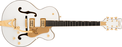 Gretsch Synchromatic™ Falcon™ Hollow Body Single-Cut with Bigsby®, Ebony Fingerboard, Snowcrest White