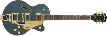 Gretsch G5655TG Electromatic® Center Block Jr. Single-Cut with Bigsby® and Gold Hardware, Laurel Fingerboard, Cadillac Green