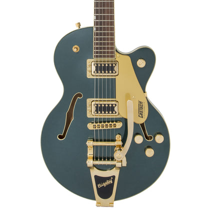 Gretsch G5655TG Electromatic® Center Block Jr. Single-Cut with Bigsby® and Gold Hardware, Laurel Fingerboard, Cadillac Green