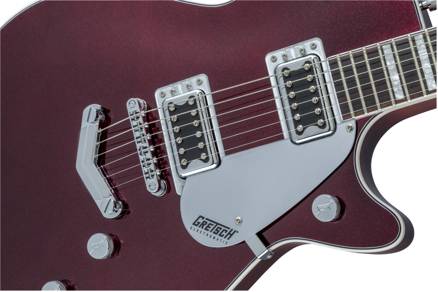 Gretcsh G5220 Electromatic Jet™ BT Single-Cut with V-Stoptail, Dark Cherry Metallic