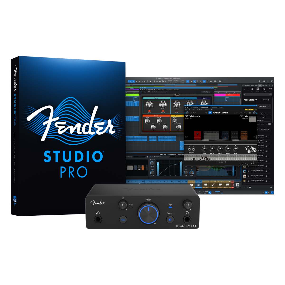 Fender Quantum LT 2 USB-C Audio Interface