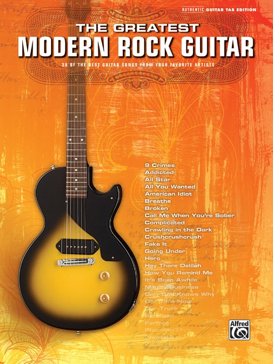 The Greatest Modern Rock Guitar - Guitar Tab