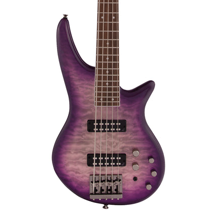 Jackson JS Series Spectra Bass JS3QV, Laurel Fingerboard, Purple Phaze