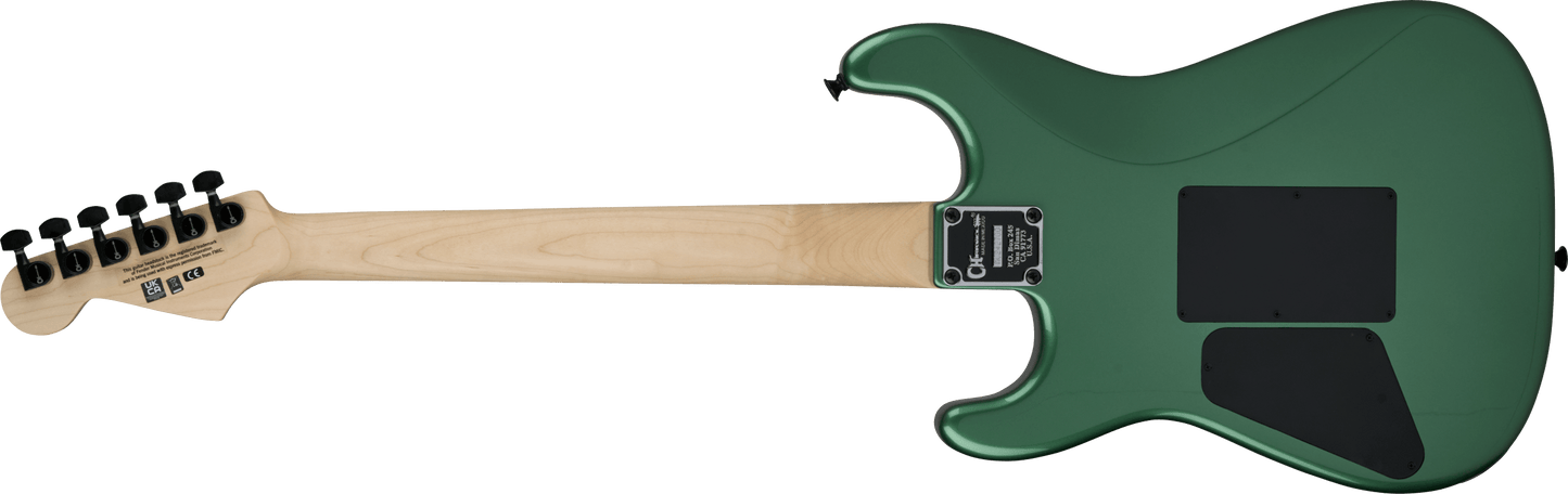 Charvel Pro-Mod San Dimas® Style 1 HH FR MPL, Maple Fingerboard, Pelham Green