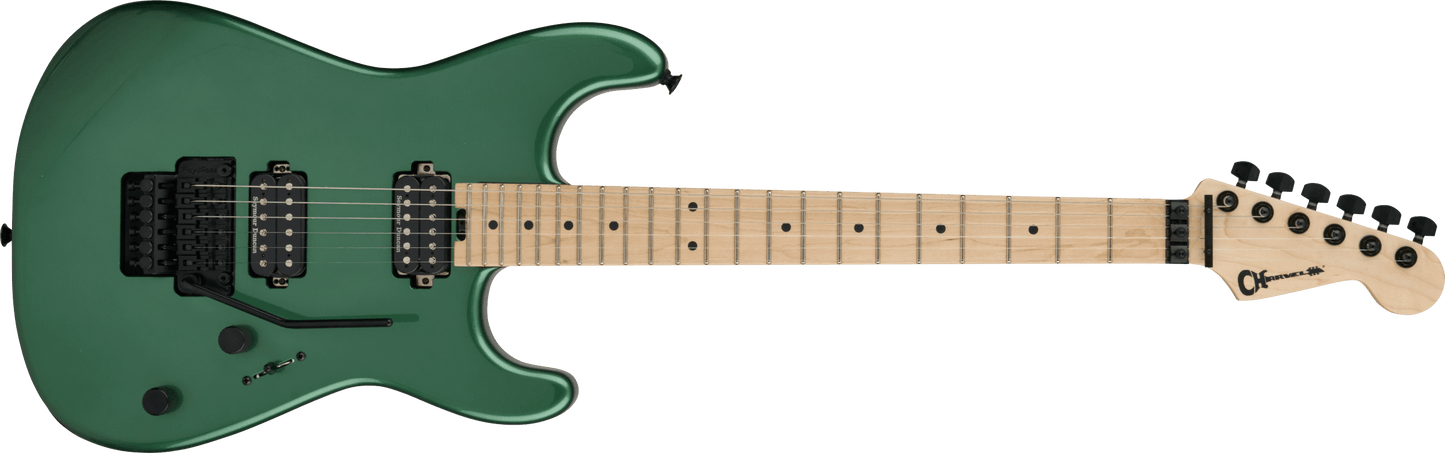 Charvel Pro-Mod San Dimas® Style 1 HH FR MPL, Maple Fingerboard, Pelham Green