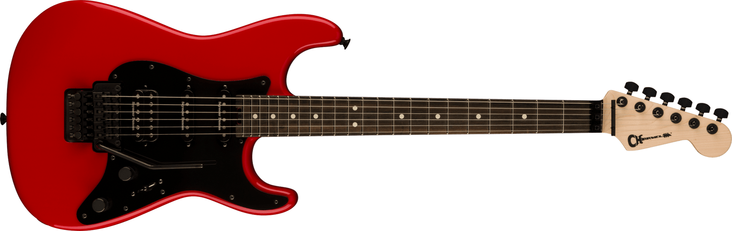 Charvel Pro-Mod So-Cal Style 1 HSS FR E, Ebony Fingerboard, Racing Red