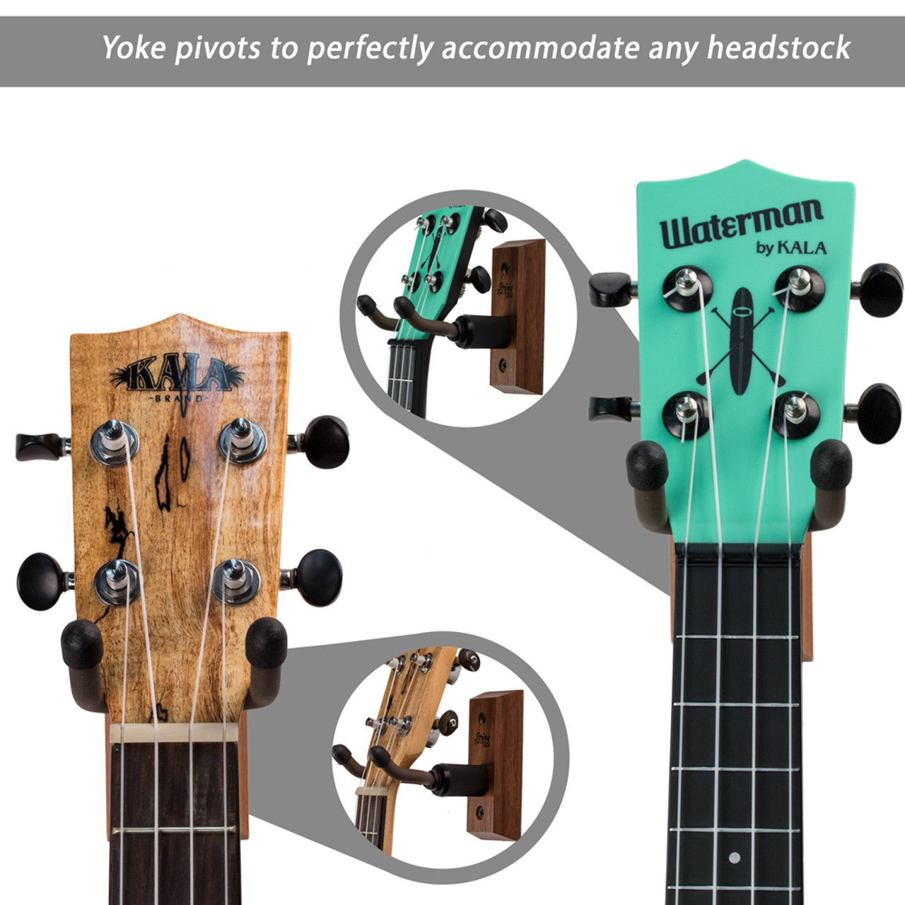 String Swing, Wall Mount Ukulele or Mandolin Hanger | CC01UK