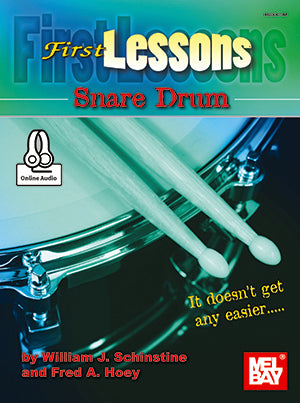 First Lessons Snare Drum (Book & Online Audio)