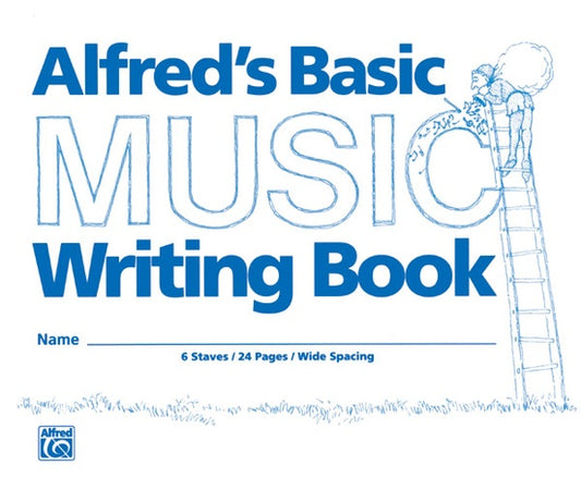 Alfred's Basic Music Writing Book (8" x 6")