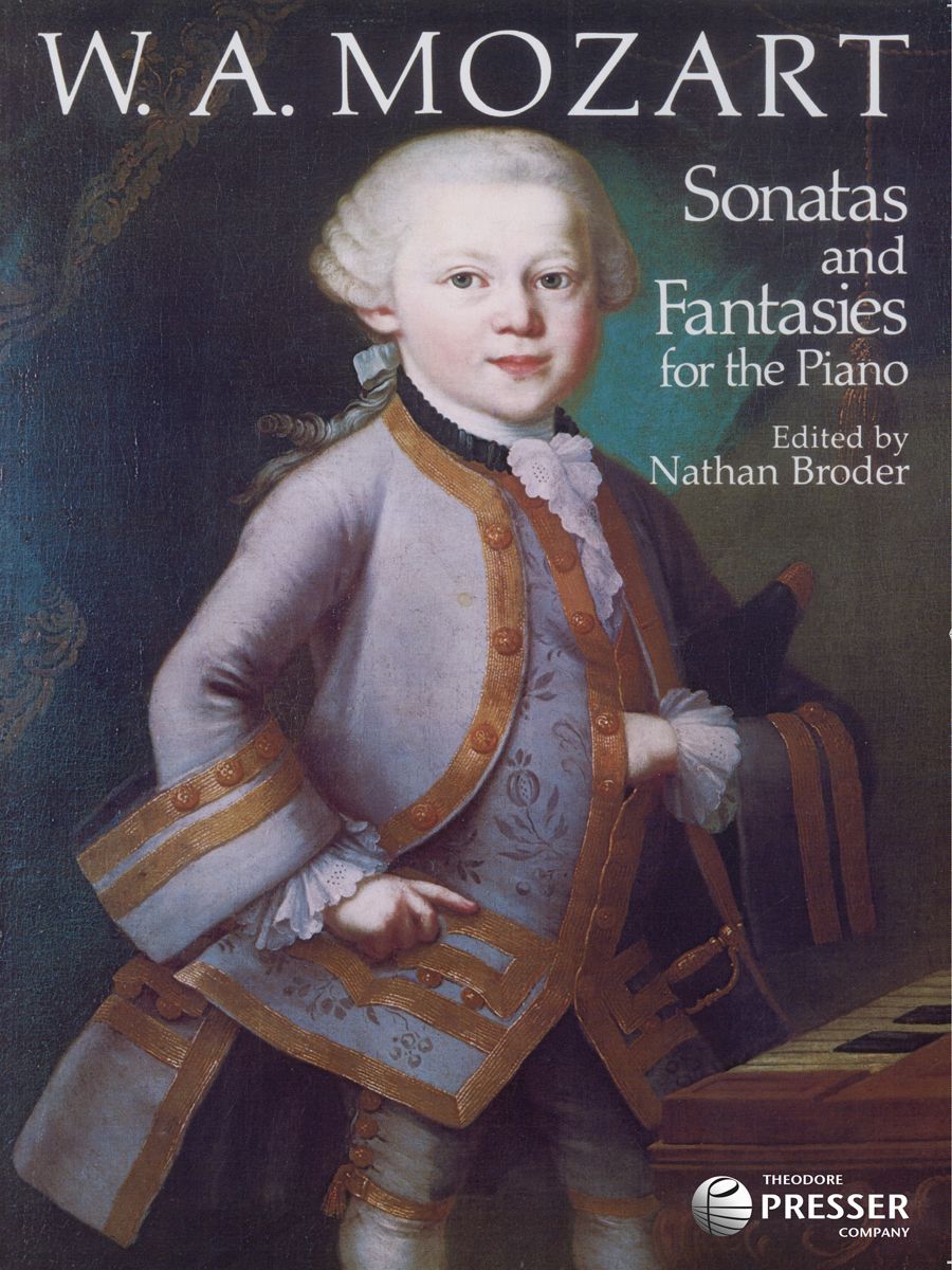 Mozart -  Sonatas and Fantasies for the Piano, Ed. Broder - Theodore Presser