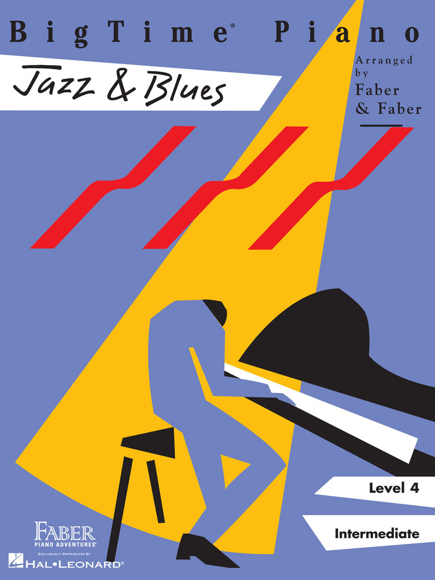 Faber Piano Adventures - BigTime® Piano Jazz & Blues - Level 4