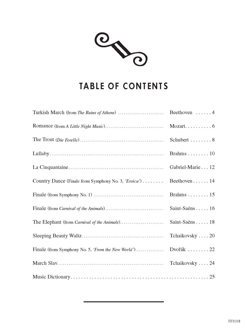 Faber Piano Adventures - PlayTime® Piano Classics - Level 1