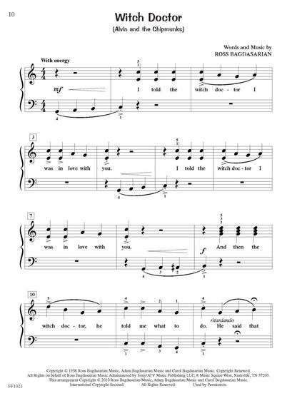 Faber Piano Adventures - ChordTime® Piano Rock 'N Roll - Level 2B