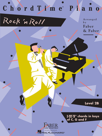 Faber Piano Adventures - ChordTime® Piano Rock 'N Roll - Level 2B
