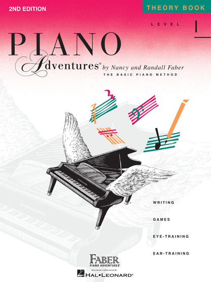 Faber Piano Adventures Level 1 – Theory Book – 2nd Edition by Hal Leonard