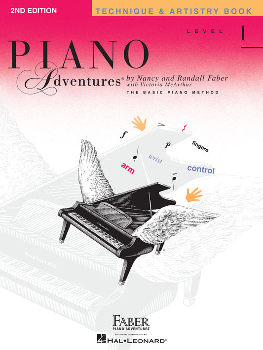 Faber Piano Adventures Level 1 – Technique & Artistry Book by Hal Leonard