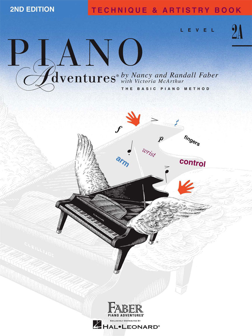 Faber Piano Adventures Level 2A – Technique & Artistry, 2nd Edition by Hal Leonard