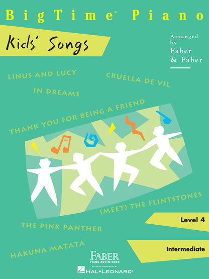 Faber Piano Adventures - BigTime® Piano Kids' Songs - Level 4