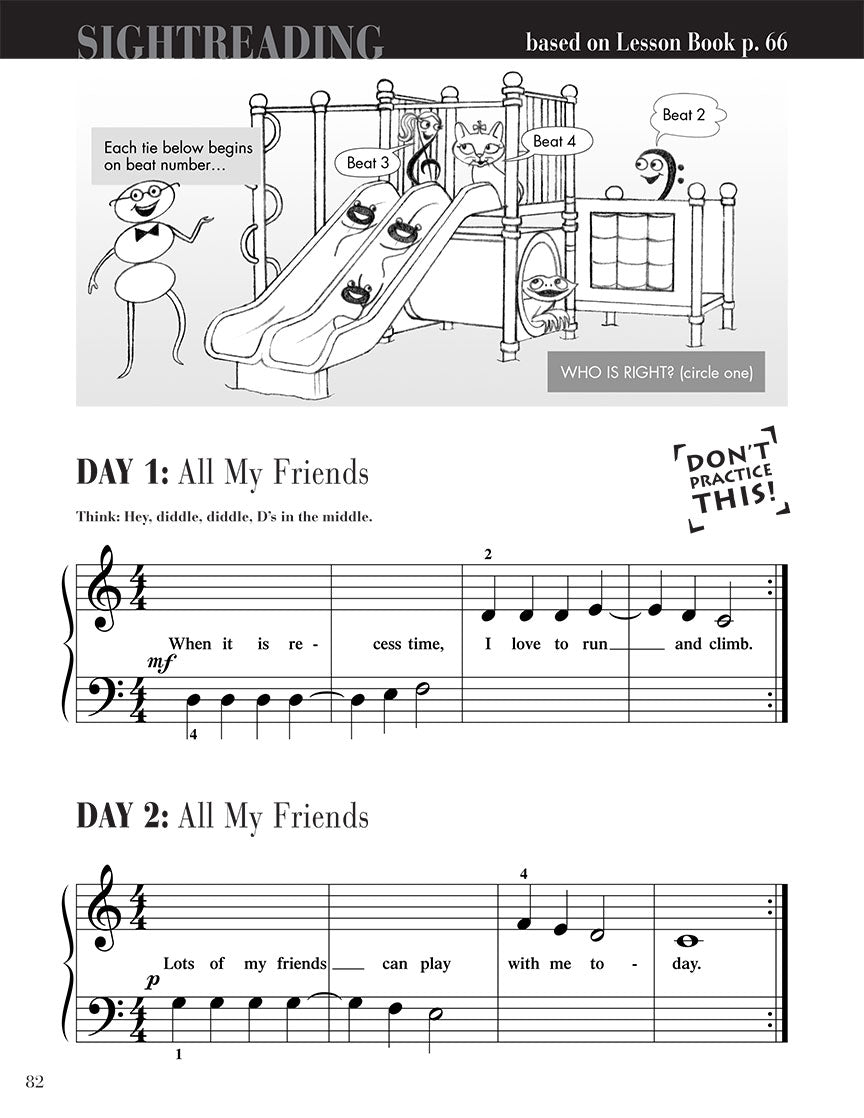 Faber Piano Adventures - Primer Level - Sightreading Book