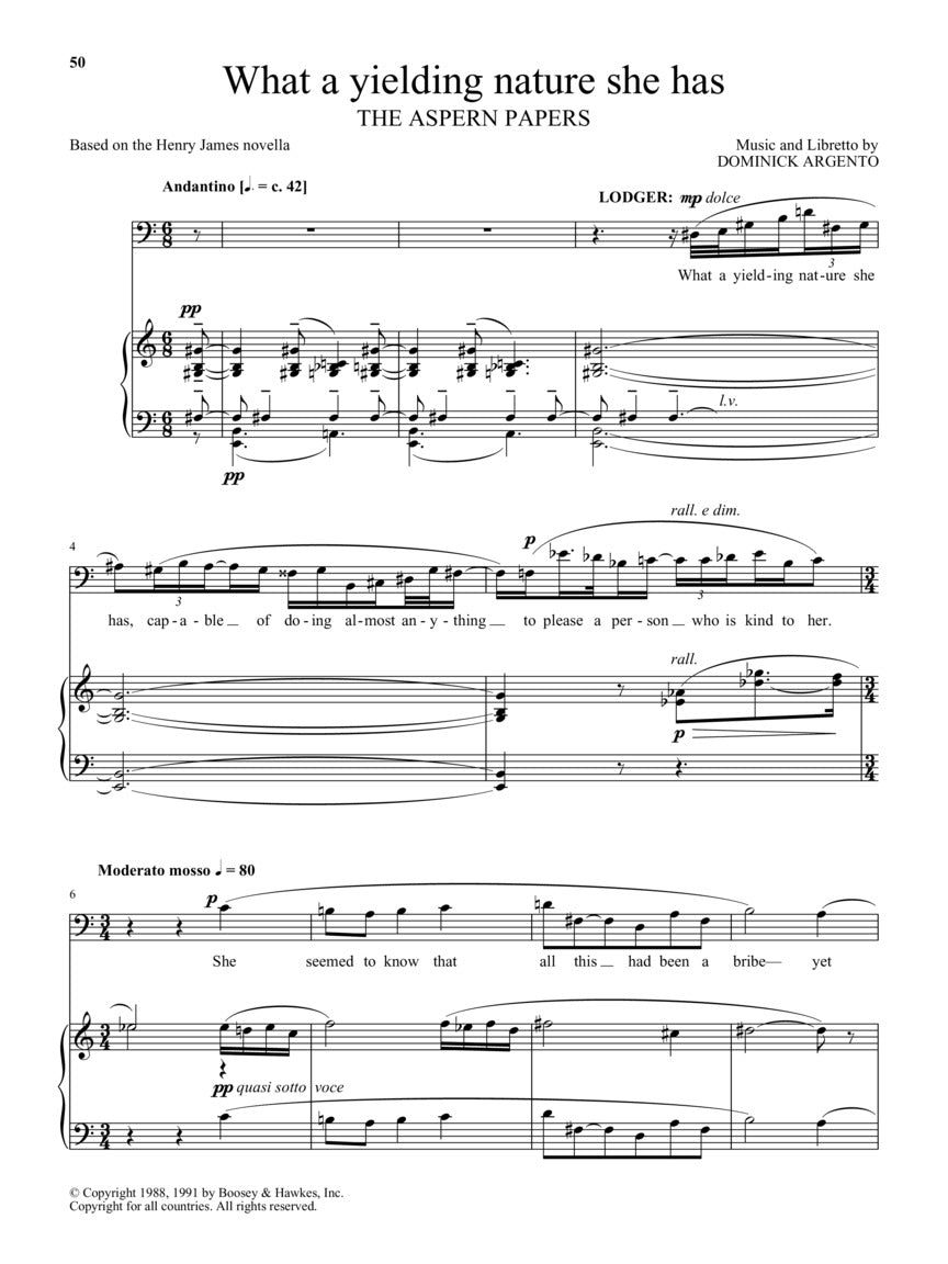 Boosey & Hawkes Opera Anthology – Baritone/Bass