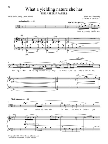 Boosey & Hawkes Opera Anthology – Baritone/Bass