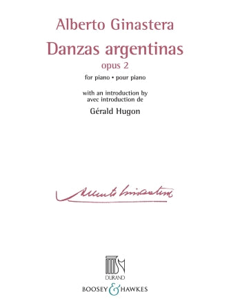 Ginastera: Danzas Argentinas Opus 2 for Piano - Durand