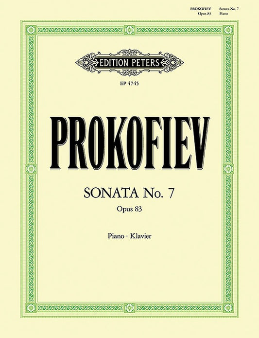 Prokofiev: Sonata No. 7 for Piano Op. 83 (1939/42) 'Stalingrad'' - Edition Peters