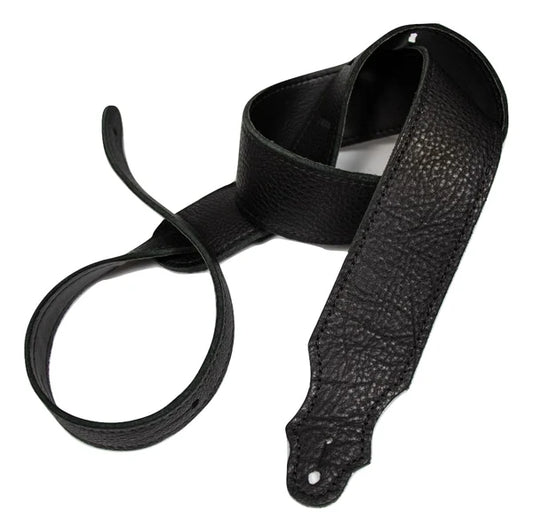 Franklin 4A-BK-BK Purist Glove Leather Guitar Strap