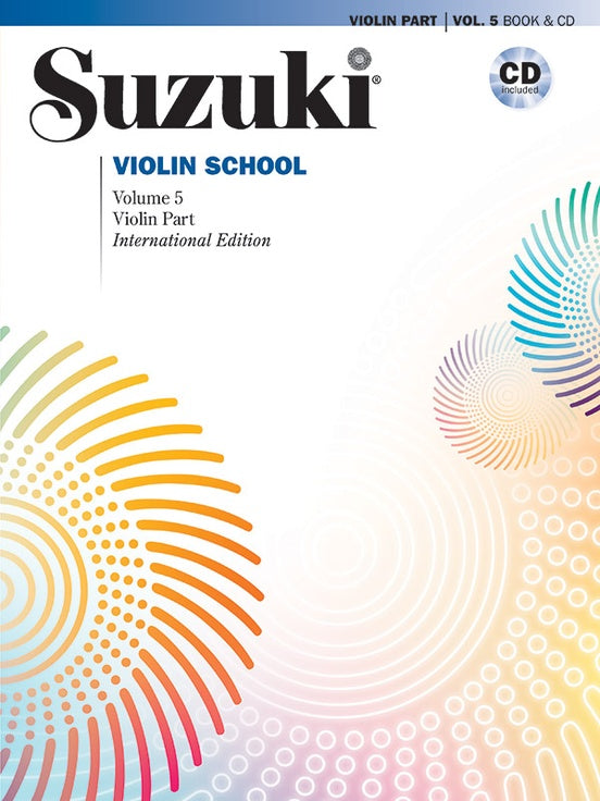 Suzuki Violin School, Volume 5 w/ CD