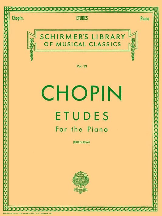 Chopin: Etudes - G. Schirmer