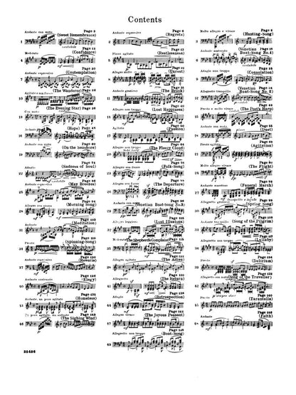 Mendelssohn: Songs Without Words - G. Schirmer