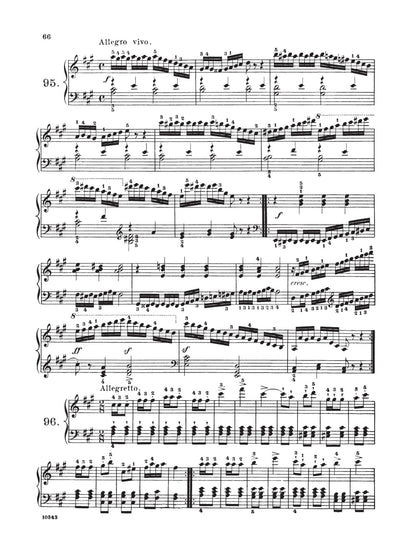 Czerny - 100 Progressive Studies without Octaves, Op. 139 - Schirmer
