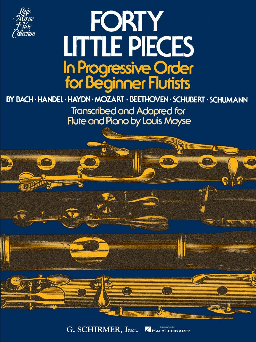 Moyse - Forty Little Pieces in Progressive Order - G Schirmer
