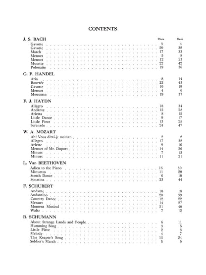 Moyse - Forty Little Pieces in Progressive Order - G Schirmer