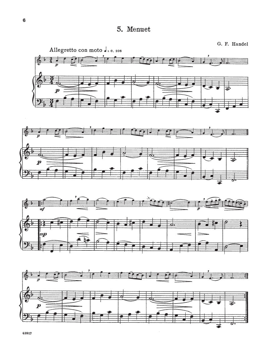 Moyse - Forty Little Pieces in Progressive Order - G Schirmer