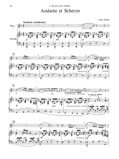 Flute Music by French Composers for Flute & Piano - G Schirmer