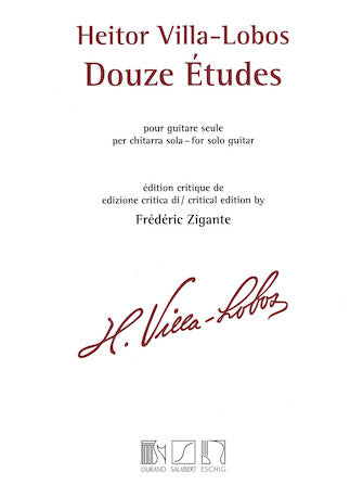 Heitor Villa-Lobos - 12 Études for Solo Guitar