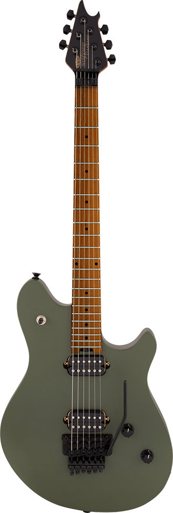 EVH Wolfgang WG Standard, Baked Maple Fingerboard, Matte Army Drab