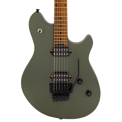 EVH Wolfgang WG Standard, Baked Maple Fingerboard, Matte Army Drab