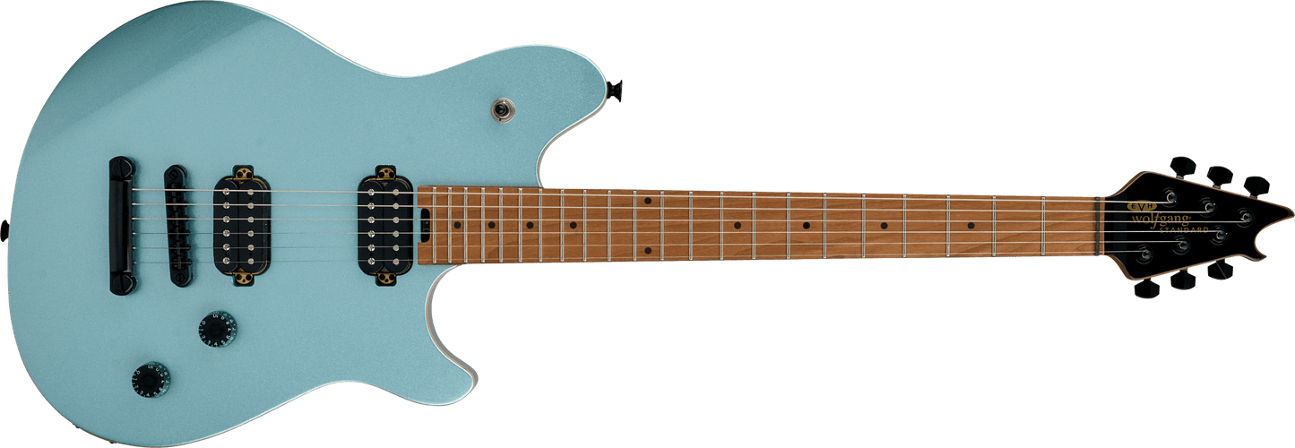 EVH Wolfgang® Standard T.O.M., Baked Maple Fingerboard, Sea Foam Pearl Metallic