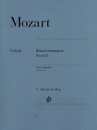 Mozart: Piano Sonatas, Volume II - Henle Urtext