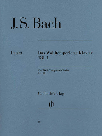 Bach - The Well-Tempered Clavier – Part II - Henle Music Folios