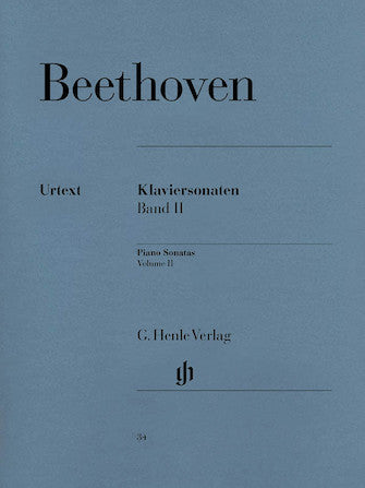 Beethoven - Piano Sonatas – Volume II - Piano Solo - Henle Music Folios