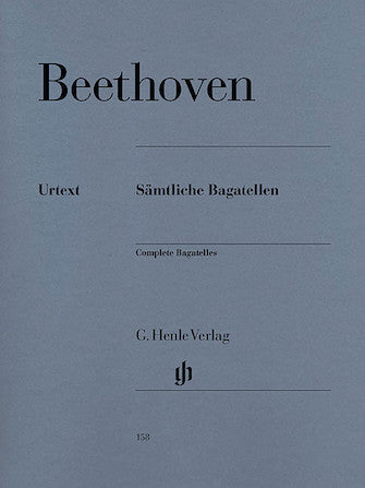 Beethoven: Bagatelles (Complete) - Henle Urtext