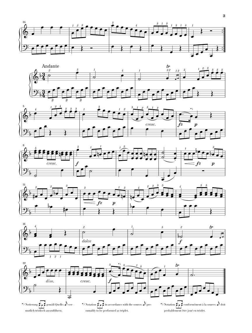 Clementi: 6 Sonatinas, Op. 36 for Piano - Henle Urtext