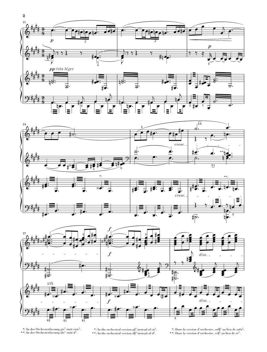 Debussy: Works for Two Pianos - Henle Urtext