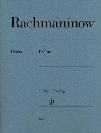 Rachmaninoff: 24 Preludes - Henle Urtext